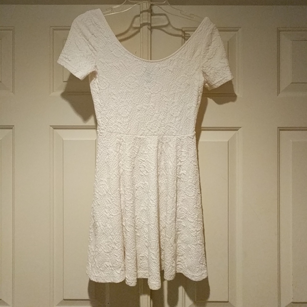 White Skater dress from H&M